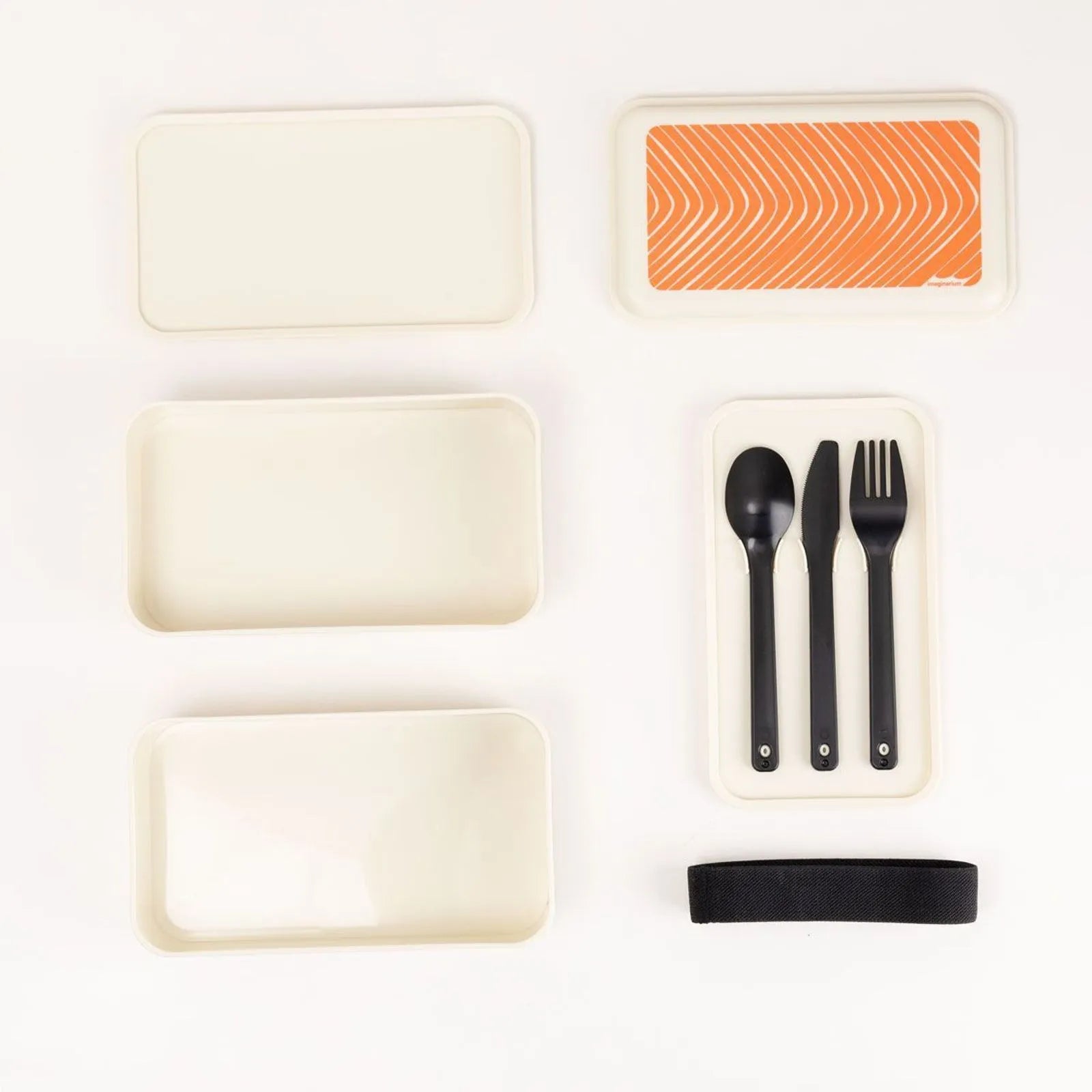 Lunchbox with Sushi Cutlery