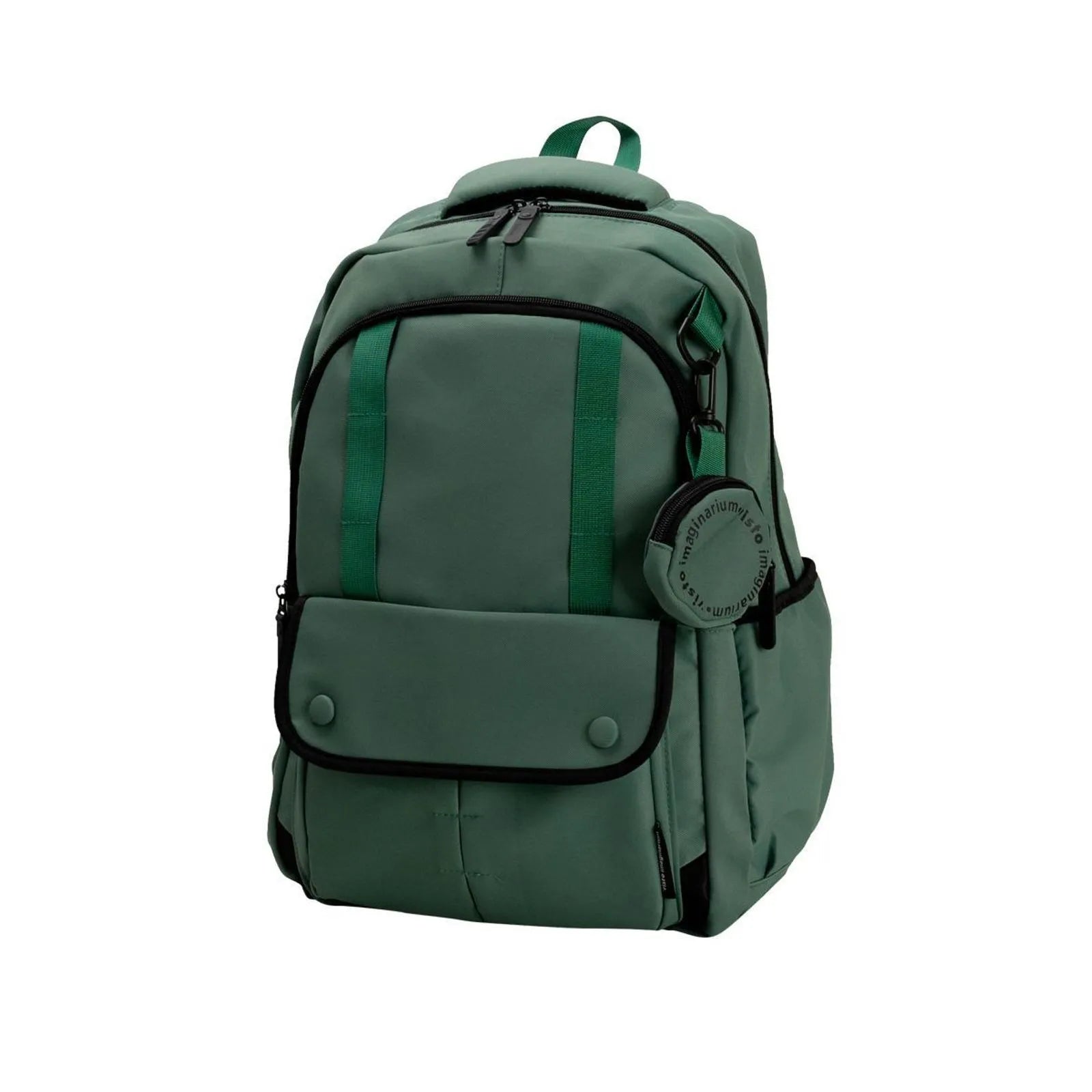 Practical and perfectly sized to streamline your work, study, and even travel routines, our Green Laptop Backpack with Accessories brings convenience and comfort to your daily life!
