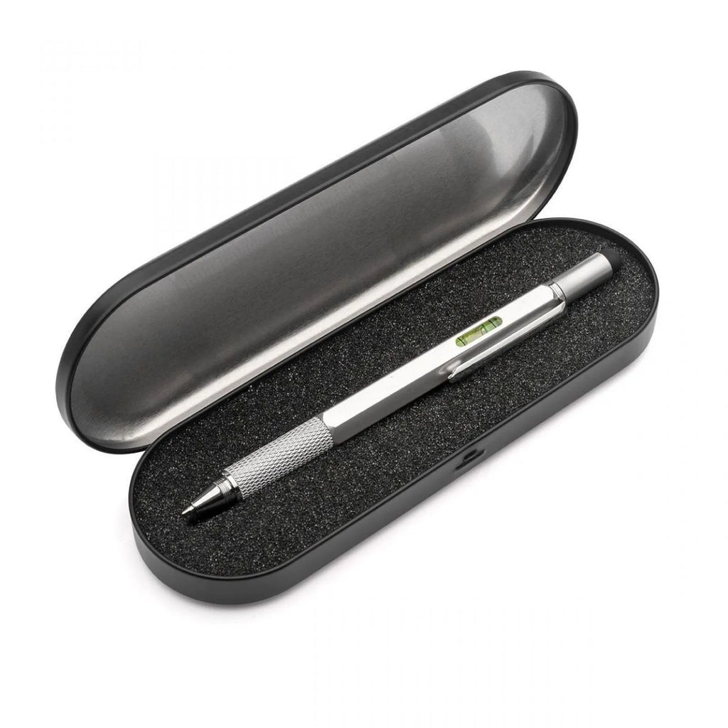 Gray Screw-Top Multipurpose Pen
